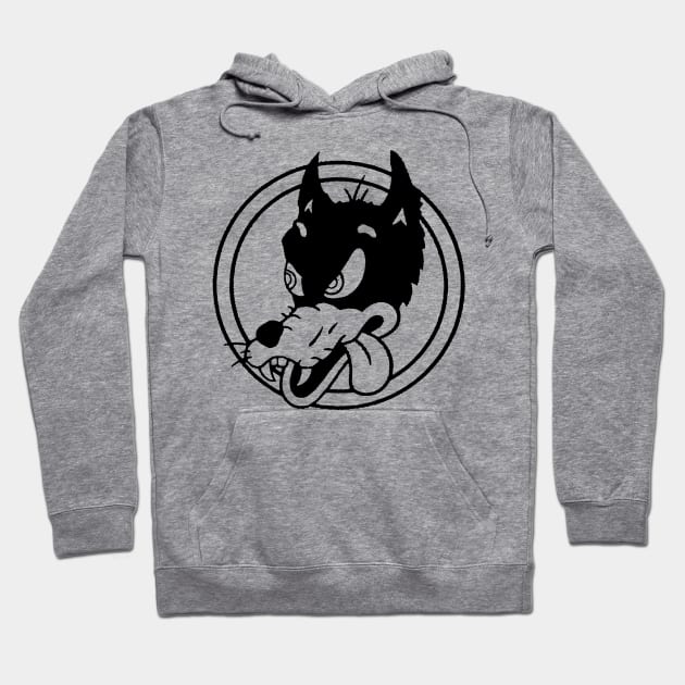 BIG BAD WOLF Hoodie by TheCosmicTradingPost